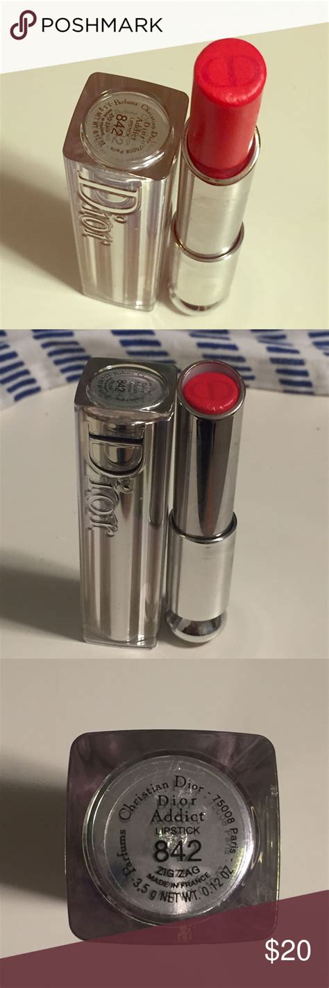 dior addict lip color zigzag|Dior Addict rose lipstick.